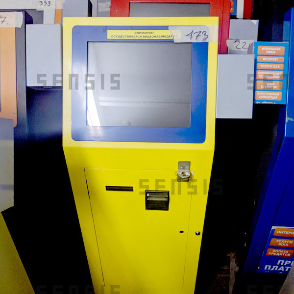 Self service kiosks. Used payment terminals